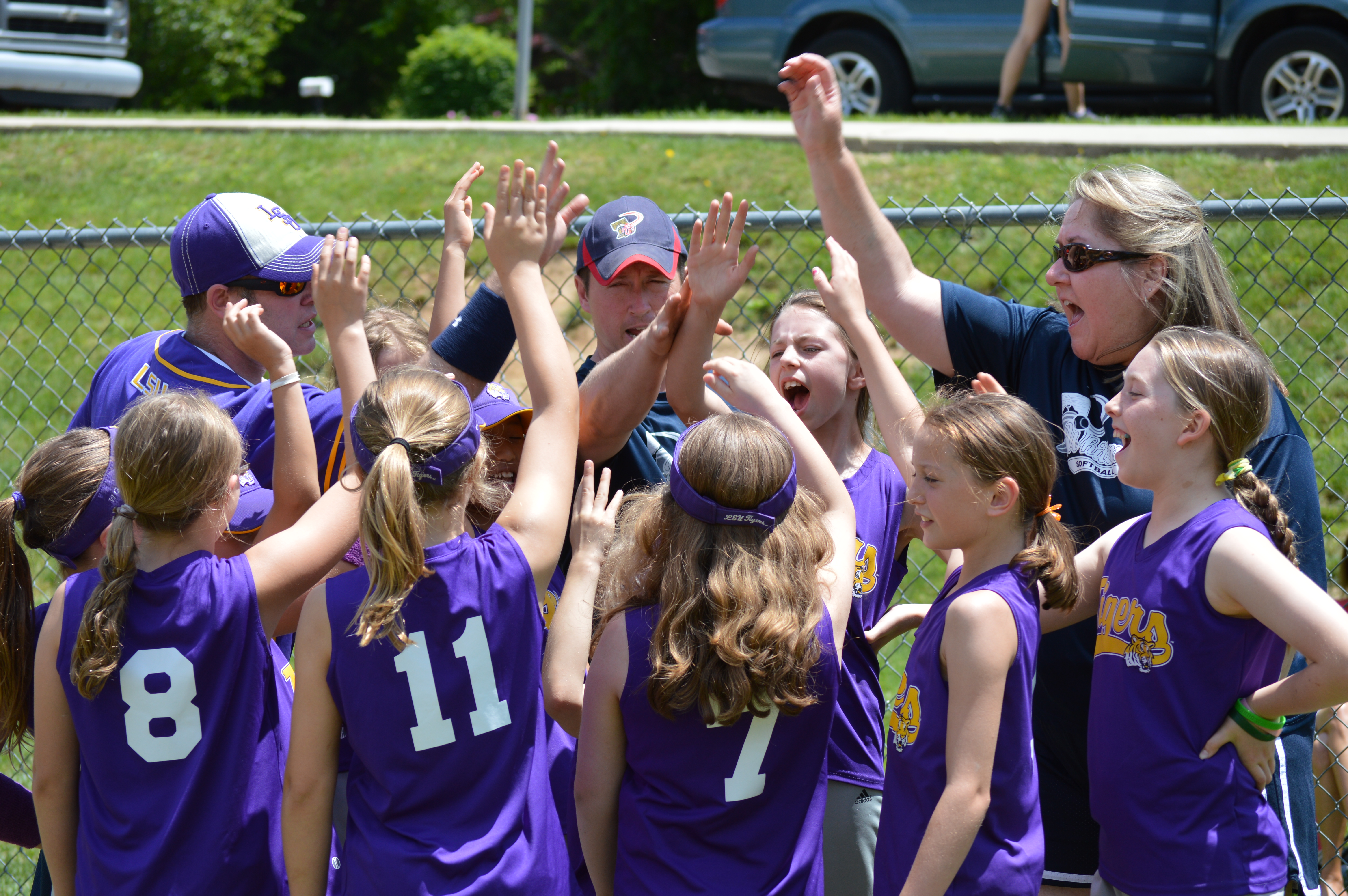 Minors Championship-Purple Team pregame cheer